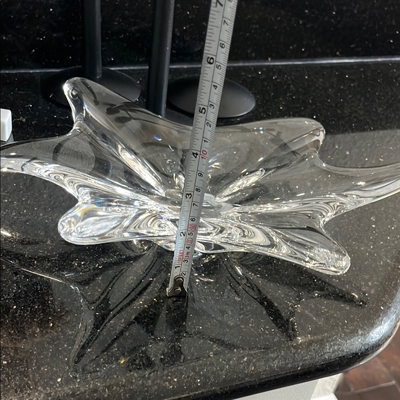 Vintage Crystal Decorative Dish Modern Design - Picture 9 of 10